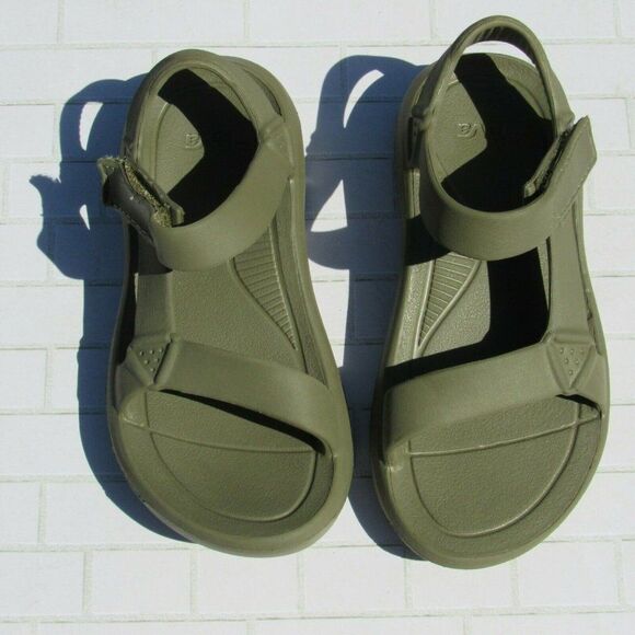 TEVA MEN’S HURRICANE DRIFT BURNT OLIVE SANDALS - Picture 5 of 5